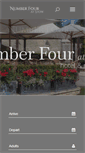 Mobile Screenshot of hotelnumberfour.com